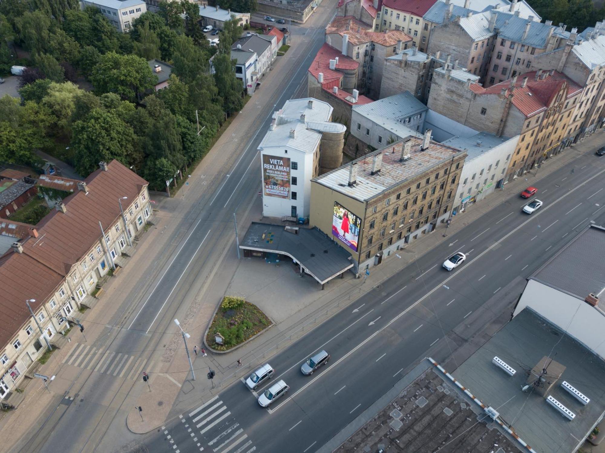 Aparthotel Riga Bagian luar foto Aerial view of the square