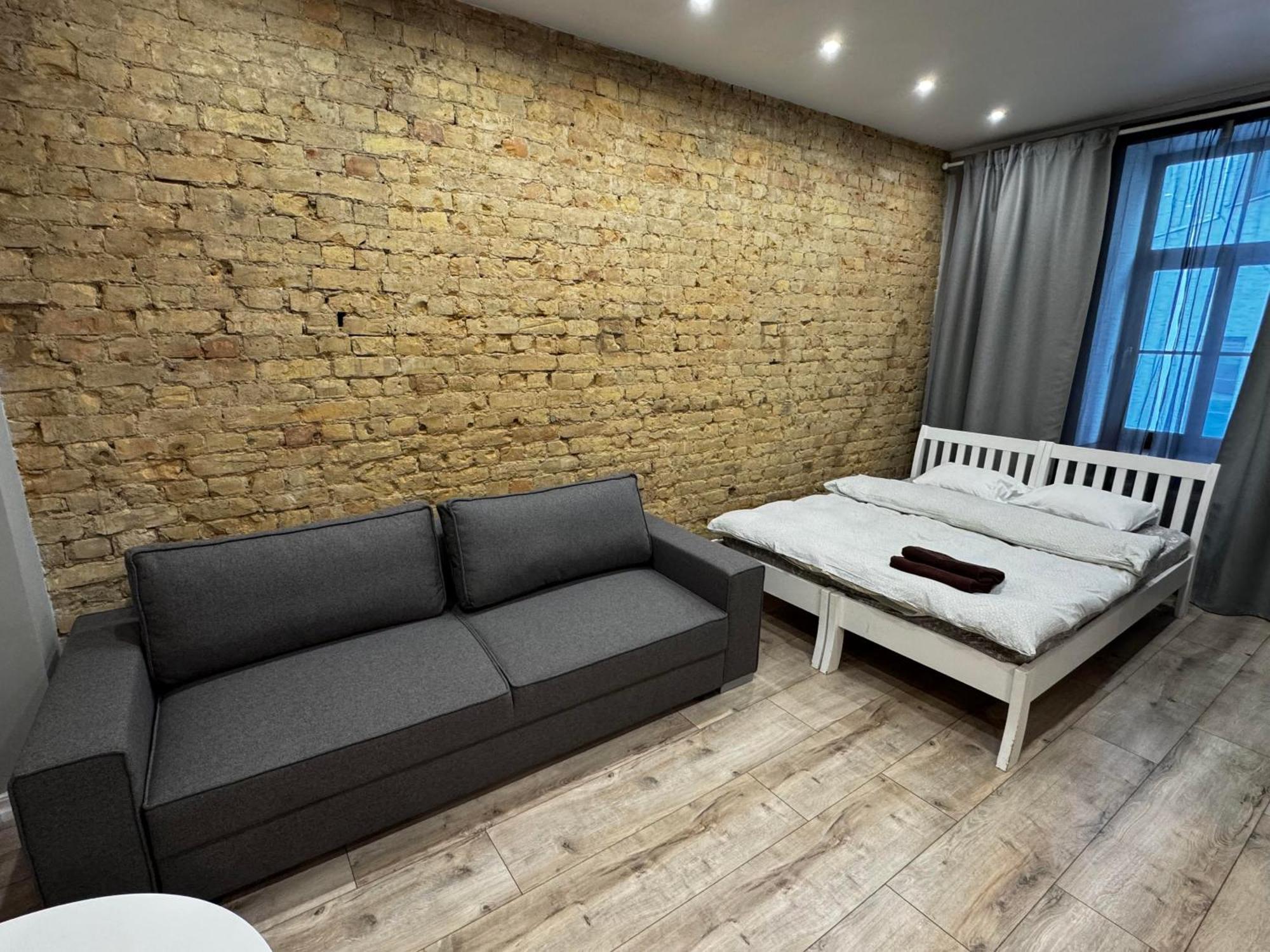 Aparthotel Riga Bagian luar foto A typical studio apartment