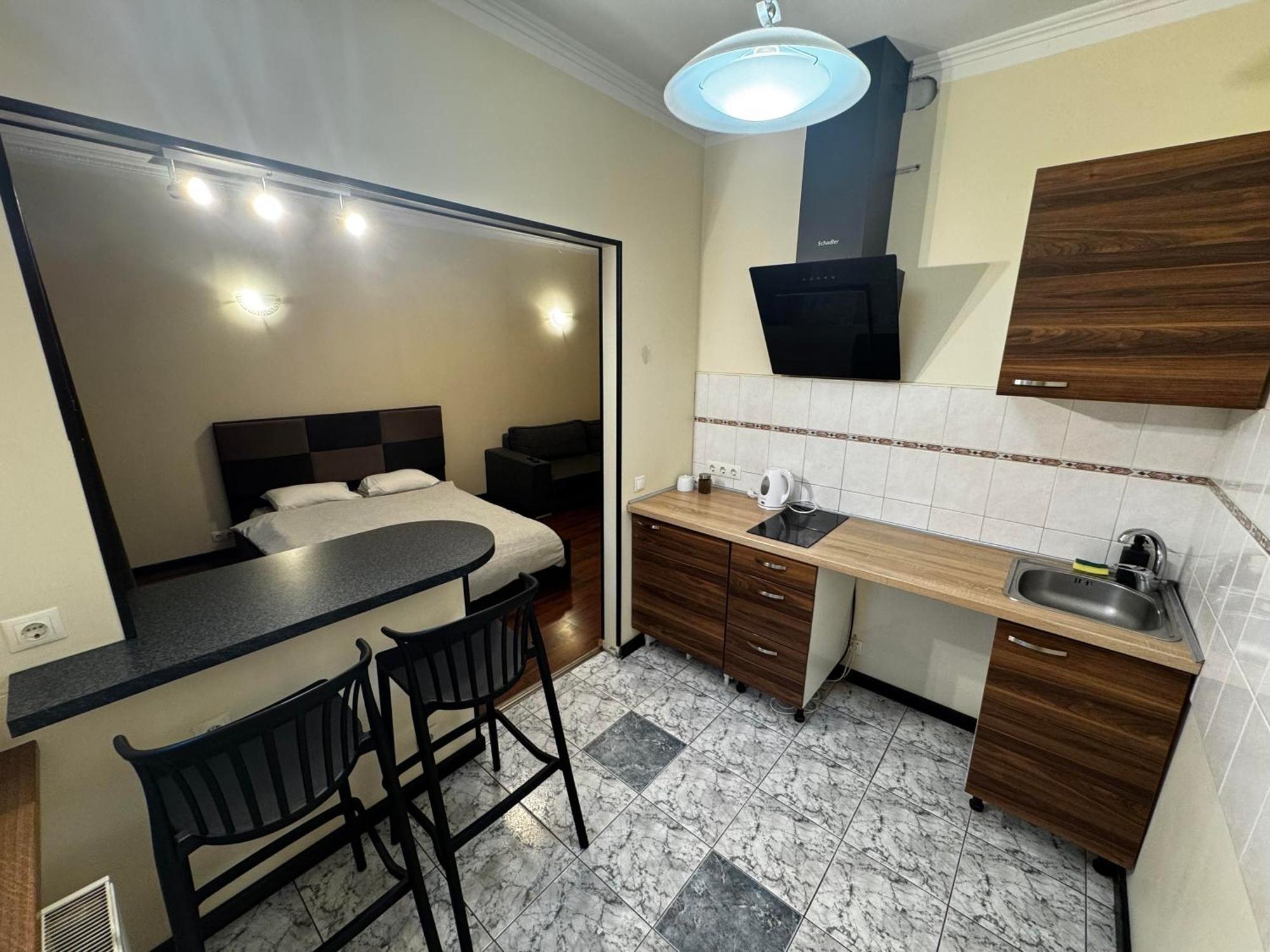 Aparthotel Riga Bagian luar foto A typical studio apartment